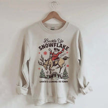 Santa's Coming To Town Sweatshirt