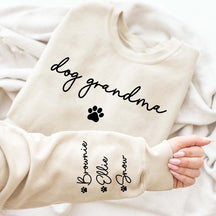 Custom Dog Grandma Pet Lover Sweatshirt