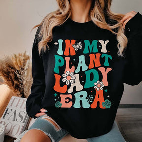 In My Plant Lady Era Lover Mom Sweatshirt