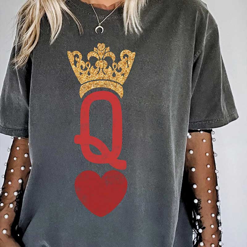 Queen of Hearts Vintage Inspired T-Shirt