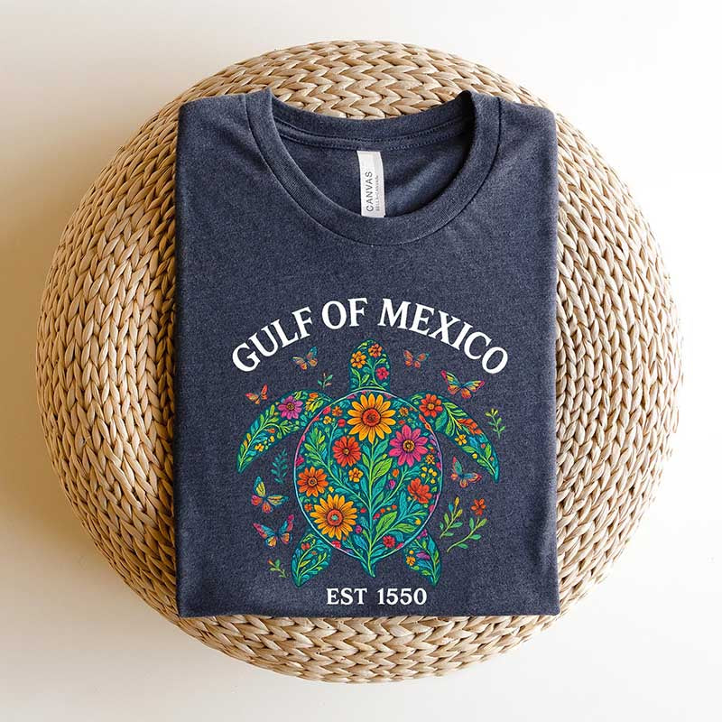 Turtle Gulf of Mexico Est 1550 T-Shirt