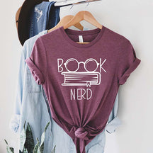 Book Nerd Bookworm Librarian T-Shirt