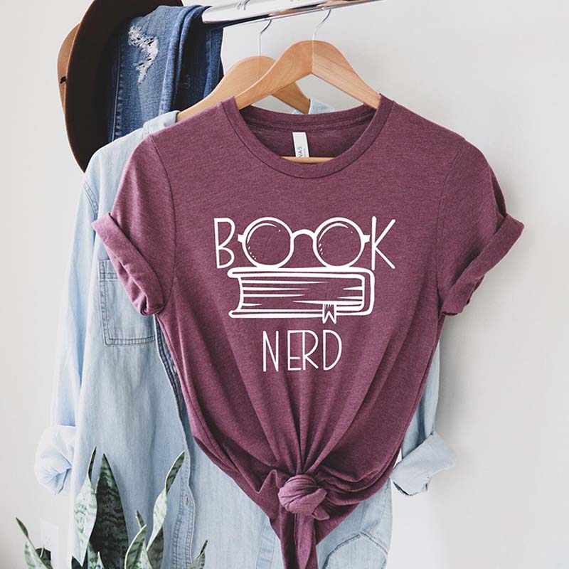 Book Nerd Bookworm Librarian T-Shirt