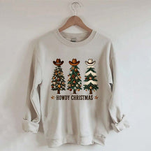 Western Christmas Tree Sweatshirt