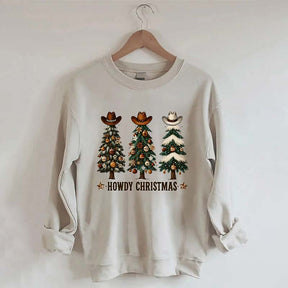 Western Christmas Tree Sweatshirt