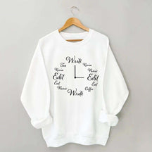 Writer Clock Swatshirt