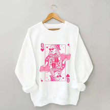 Retro Bookish Queen Sweatshirt