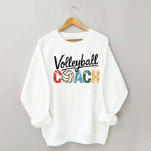 Comfort Color Volleyball Coach Sweatshirt