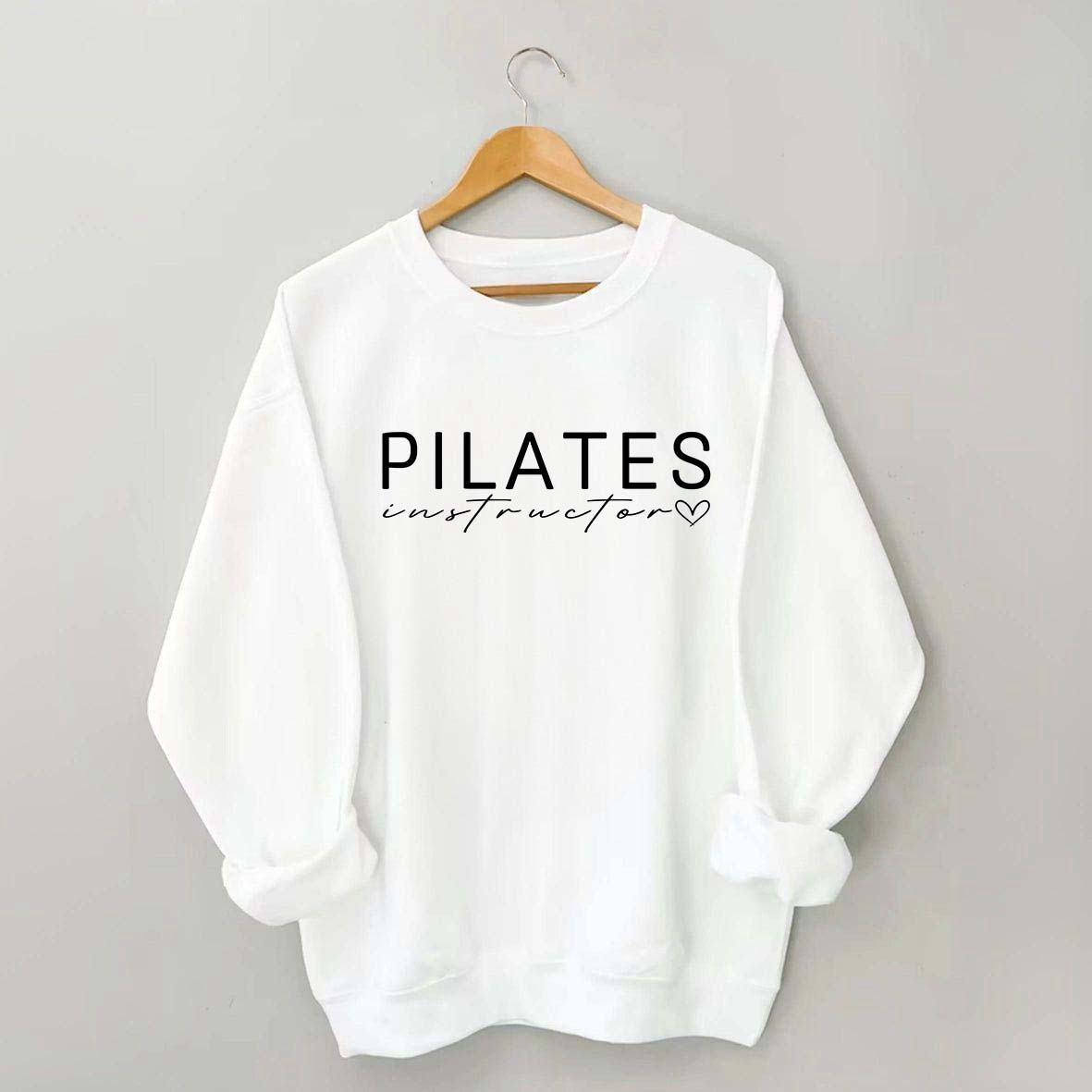Pilates Instructor Yoga Gym Fitness Sweatshirt