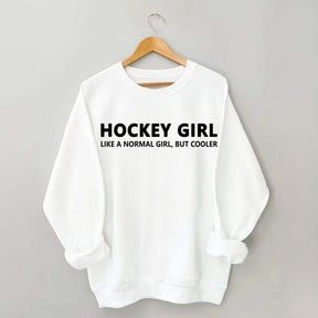 Ice Hockey Daughter Girl Sweatshirt