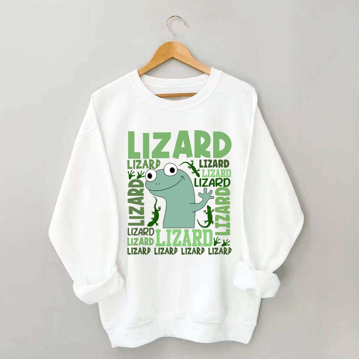 Lizard Lizard Funny Gecko Sweatshirt