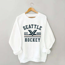 Retro Seattle Hockey Sweatshirt