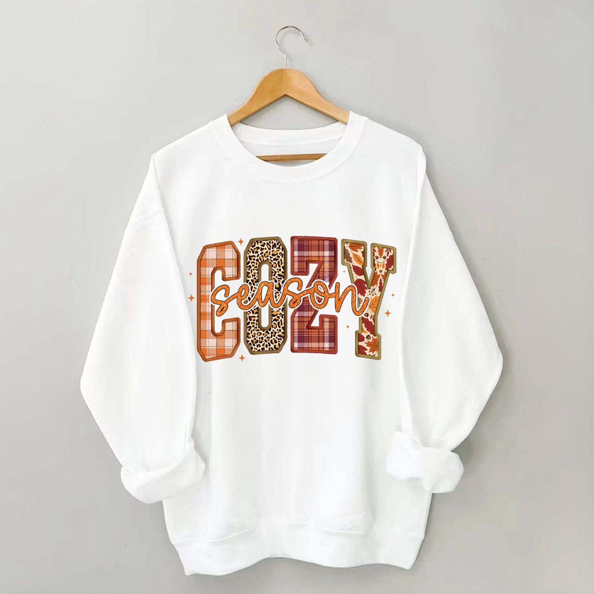Retro Get Cozy Season Sweatshirt
