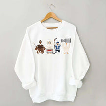 Funny Hockey Goose Sweatshirt