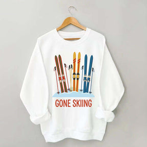 Retro Gone Skiing Sweatshirt