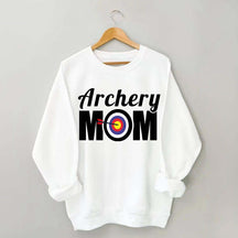 Archery Mom Bow and Arrow Sweatshirt