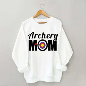 Archery Mom Bow and Arrow Sweatshirt