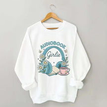 Audio Book Girlie Sweatshirt