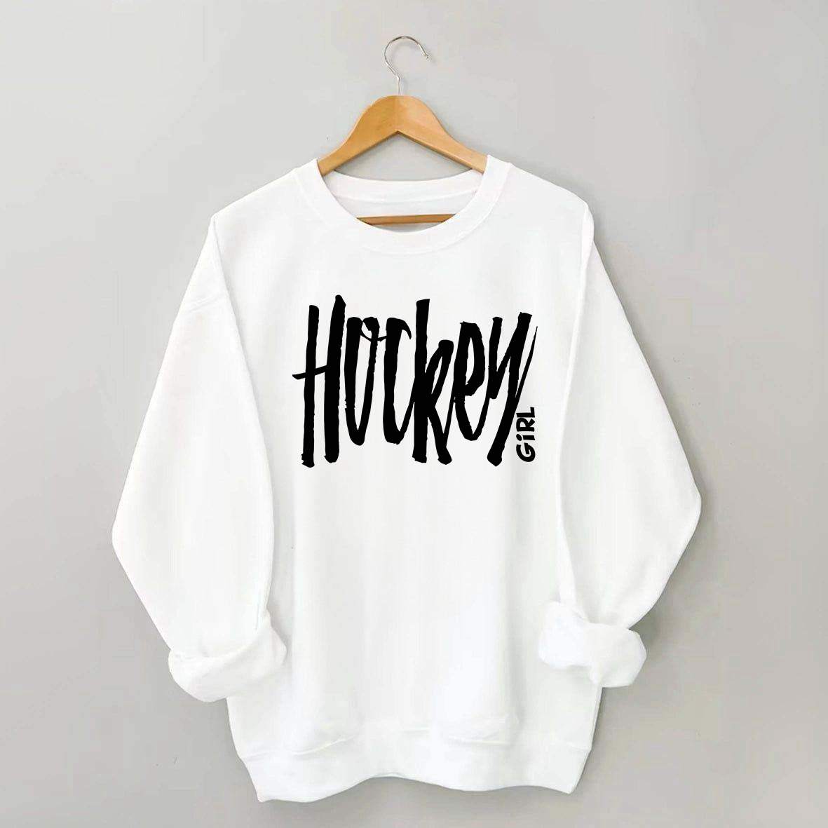 Hockey Girl Cute Sweatshirt