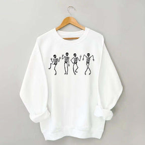 Minimalist Dancing Skeleton Sweatshirt