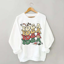 Yoga Christmas Instructor Sweatshirt