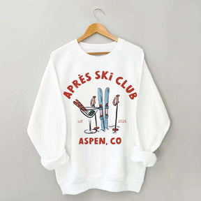 Custom Apres Ski Club Bachelorette Sweatshirt