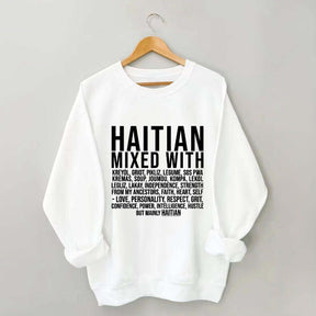 Haitian Definition Caribbean African Culture Sweatshirt