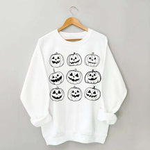 Trick or Treat Fall Pumpkin Sweatshirt