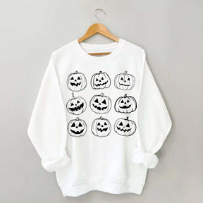 Trick or Treat Fall Pumpkin Sweatshirt