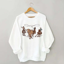 Comfort Colors Western Cowboy Sweatshirt