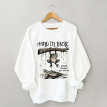 Sassy Frog Hang In There Sweatshirt
