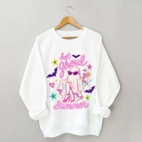 Hot Ghoul Summer Spooky Sweatshirt