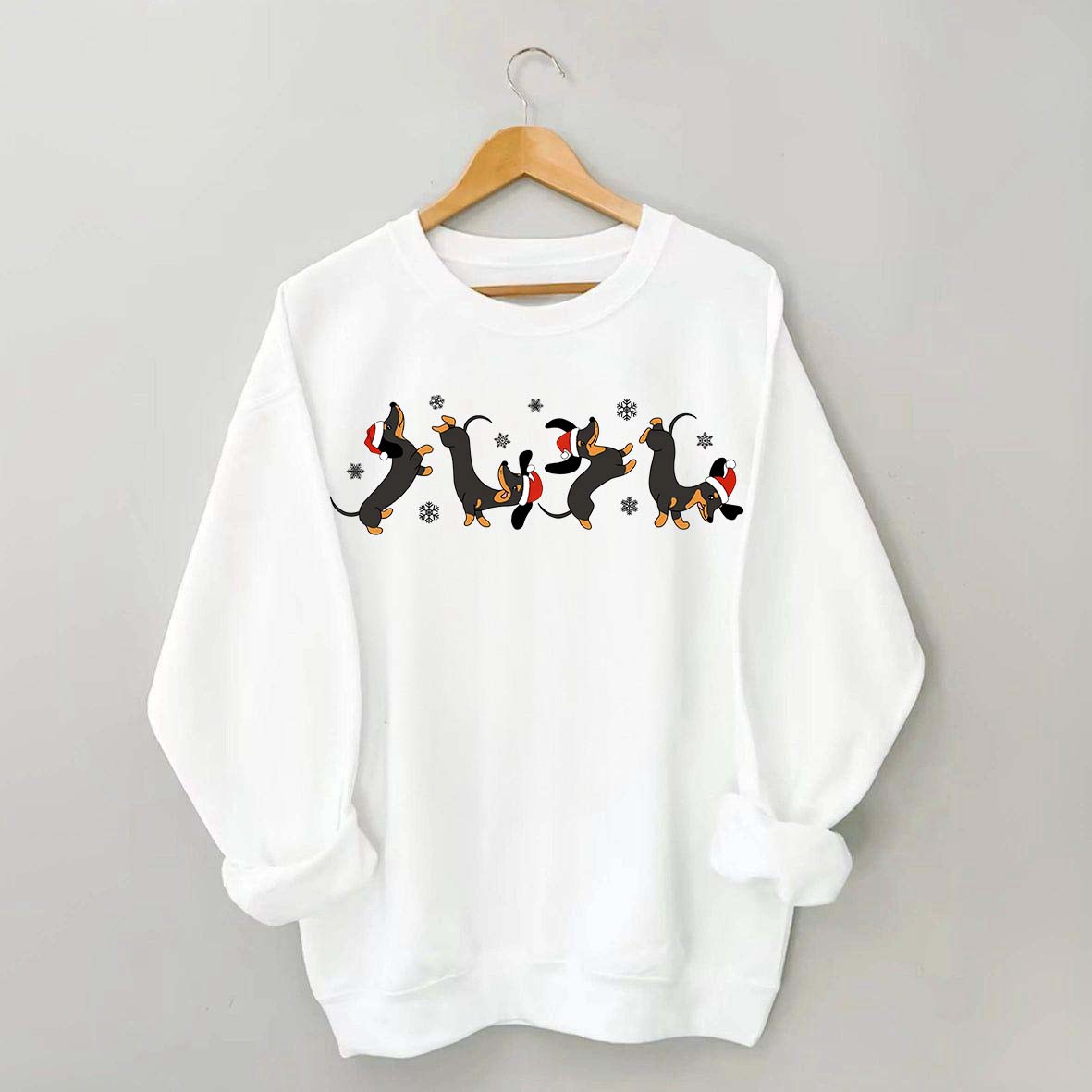 Dachshund Mom Christmas Sweatshirt