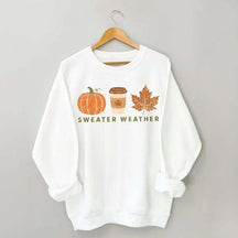 Cozy Autumn Sweater Weather Sweatshirt