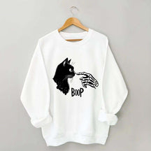 Cat Halloween Boop Sweatshirt