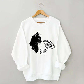 Cat Halloween Boop Sweatshirt
