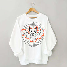 Retro Bat Spooky Season Sweatshirt