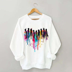 MMIW Feather Indigenous Pride Sweatshirt