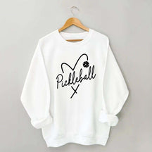 Pickleball Heart Sweatshirt