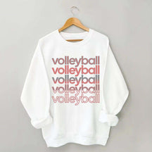 Cute Volleyball Retro Sweatshirt