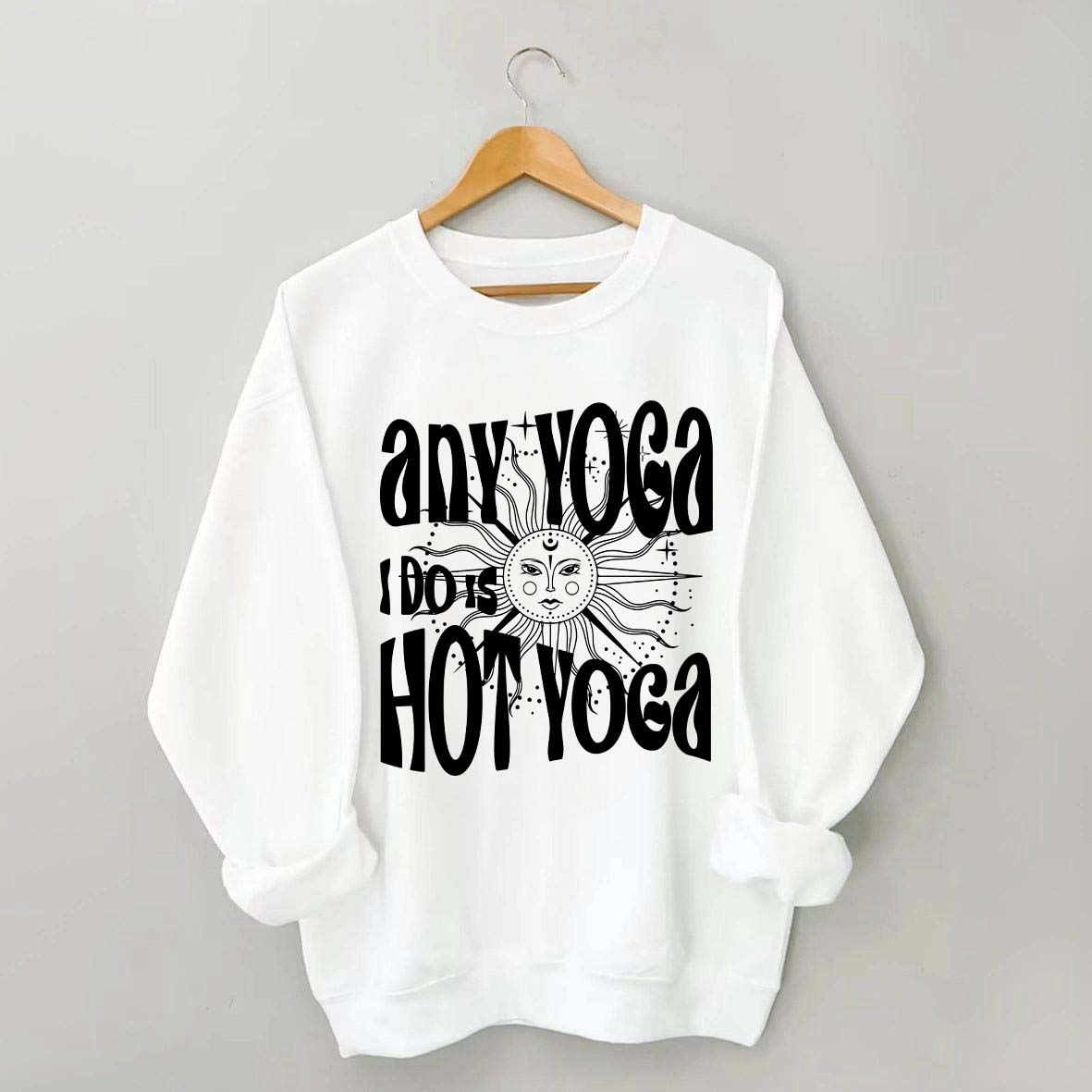 Celestial Yoga Mom Sweatshirt
