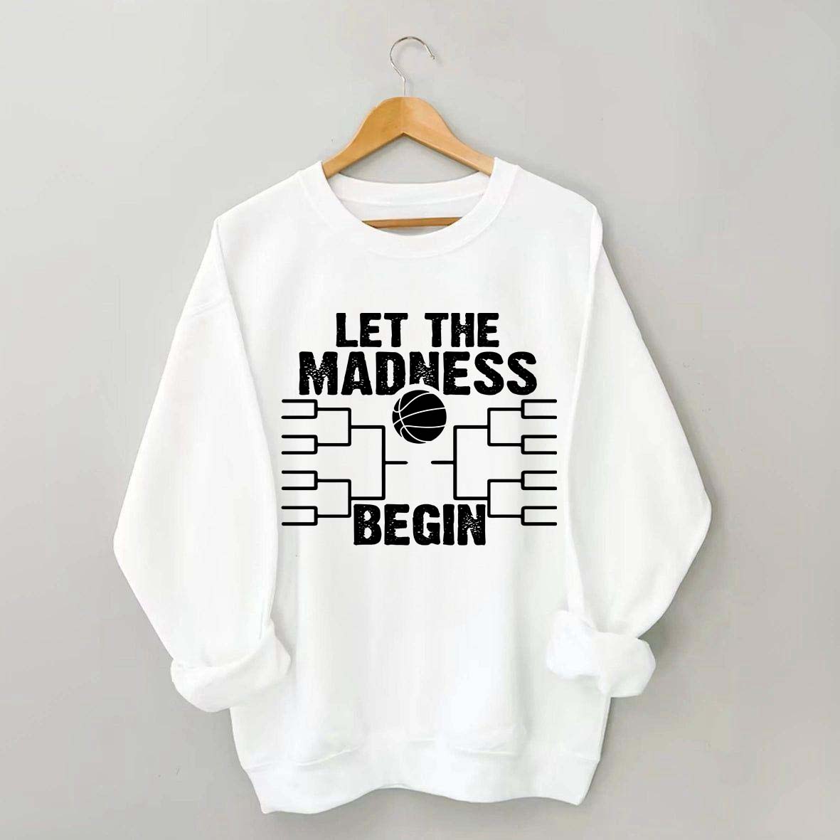 March Madness Basketball Tournament Sweatshirt
