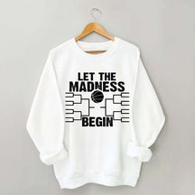 March Madness Basketball Tournament Sweatshirt