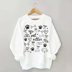 Comfort Colors Pet Sitter Dog Walker Sweatshirt