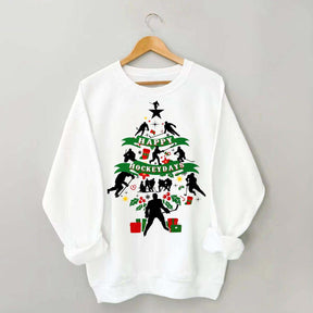 Happy Hockeydays Christmas Sweatshirt
