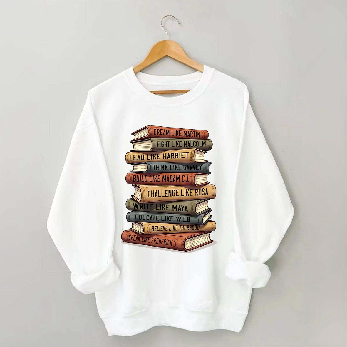 Black History Book Lover Sweatshirt