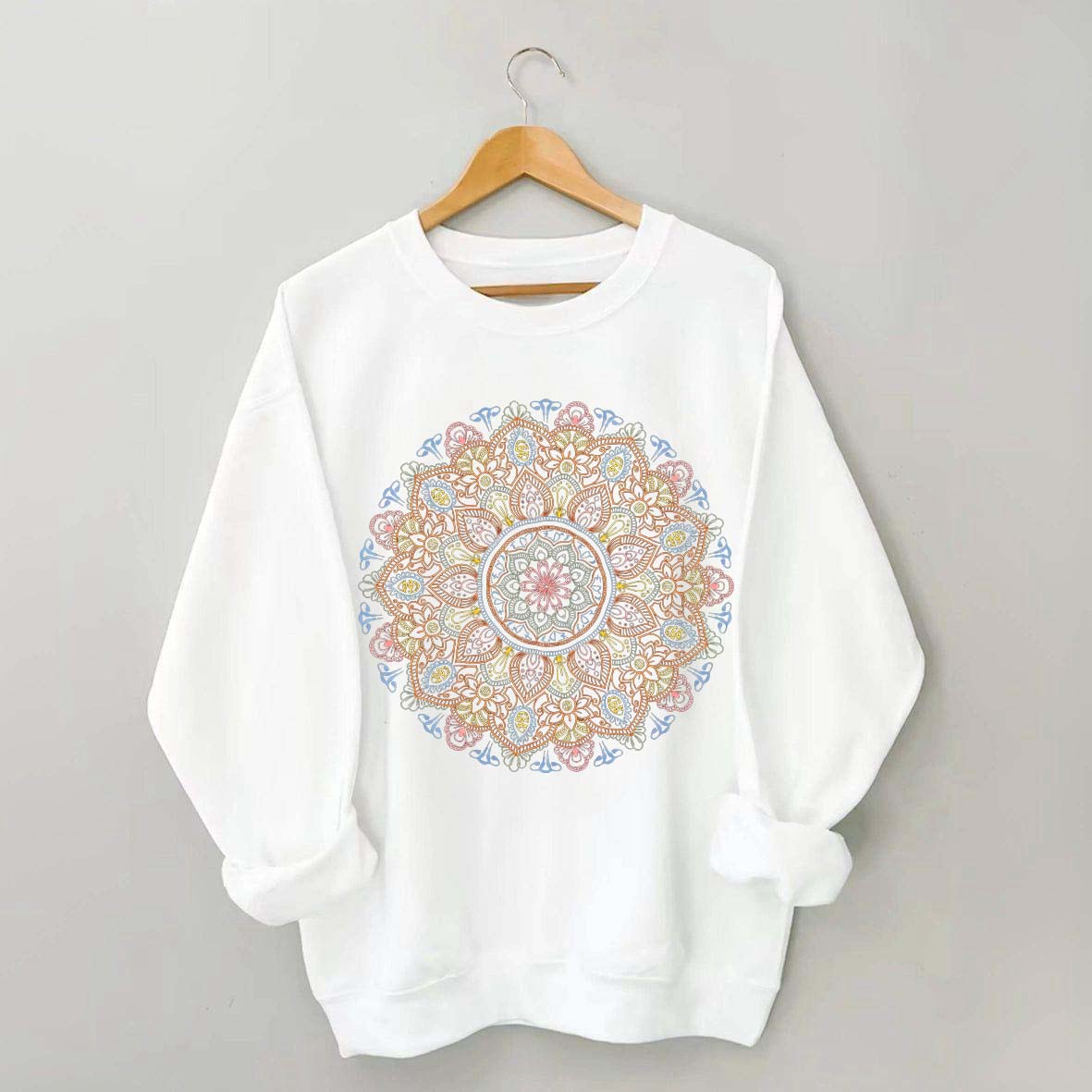 Retro Resist Subtle Mandala Sweatshirt