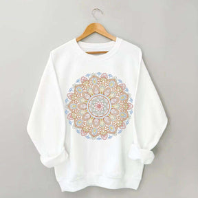 Retro Resist Subtle Mandala Sweatshirt