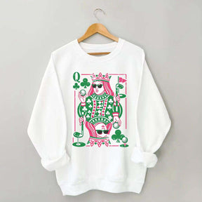 Queen of Clubs Golf Sweatshirt