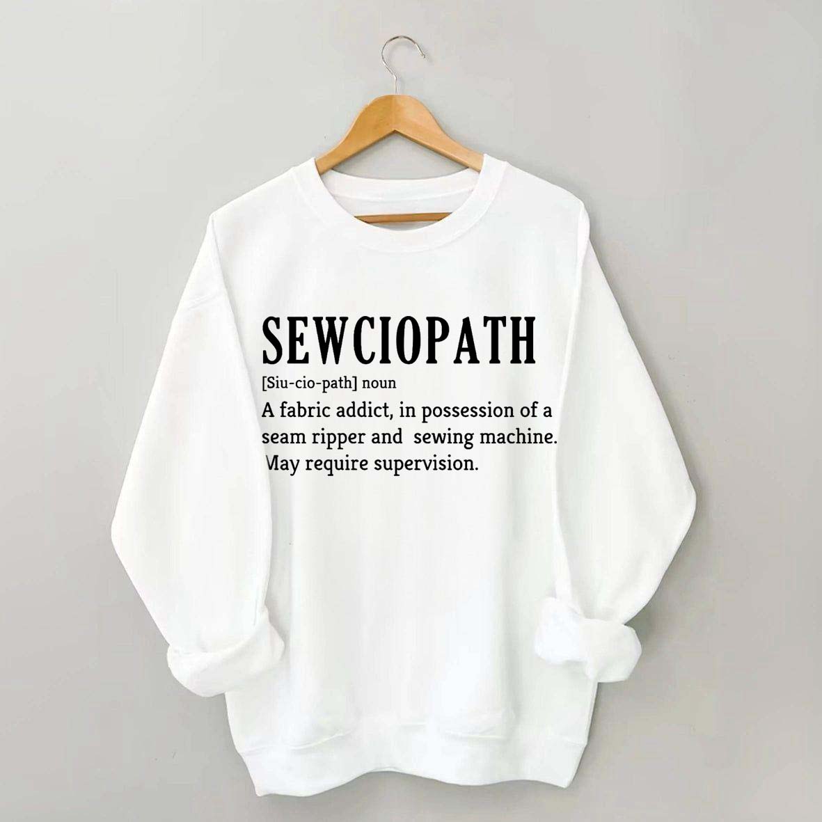 Funny Sewing Quilt Lovers Sweatshirt